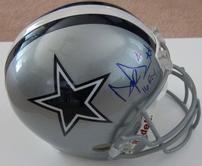 Dak Prescott Signed Dallas Cowboys Helmet 202//166
